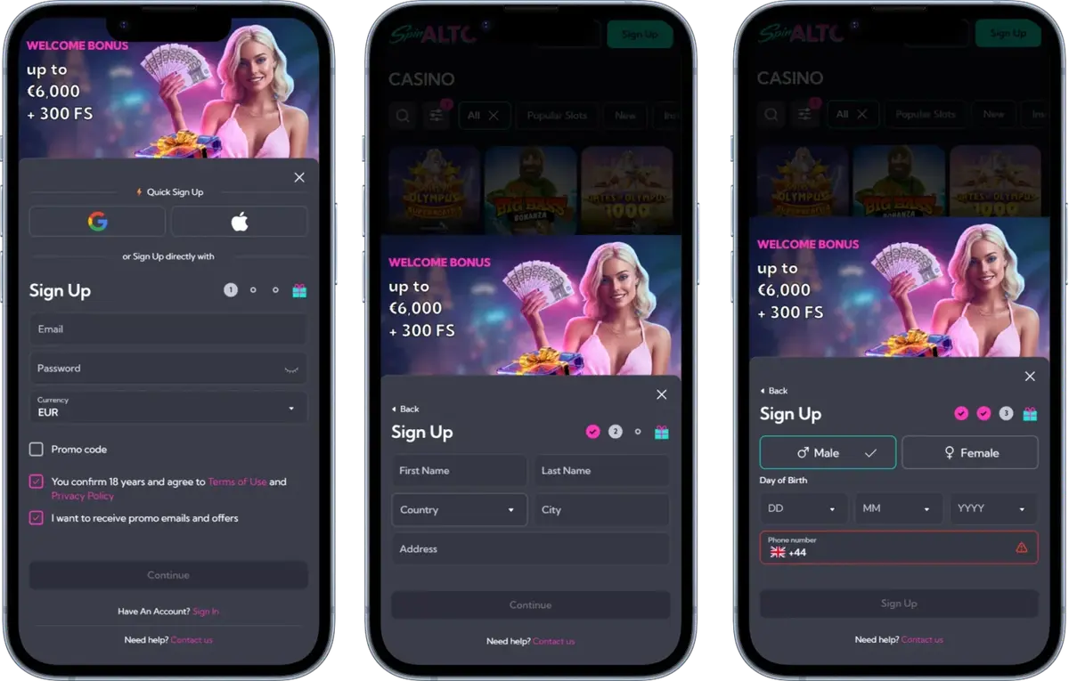 SpinAlto Screenshot 1